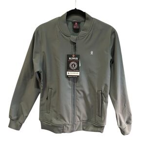 NWT LITTLE DONKEY ANDY Shell Jacket Men's Grey S Performance